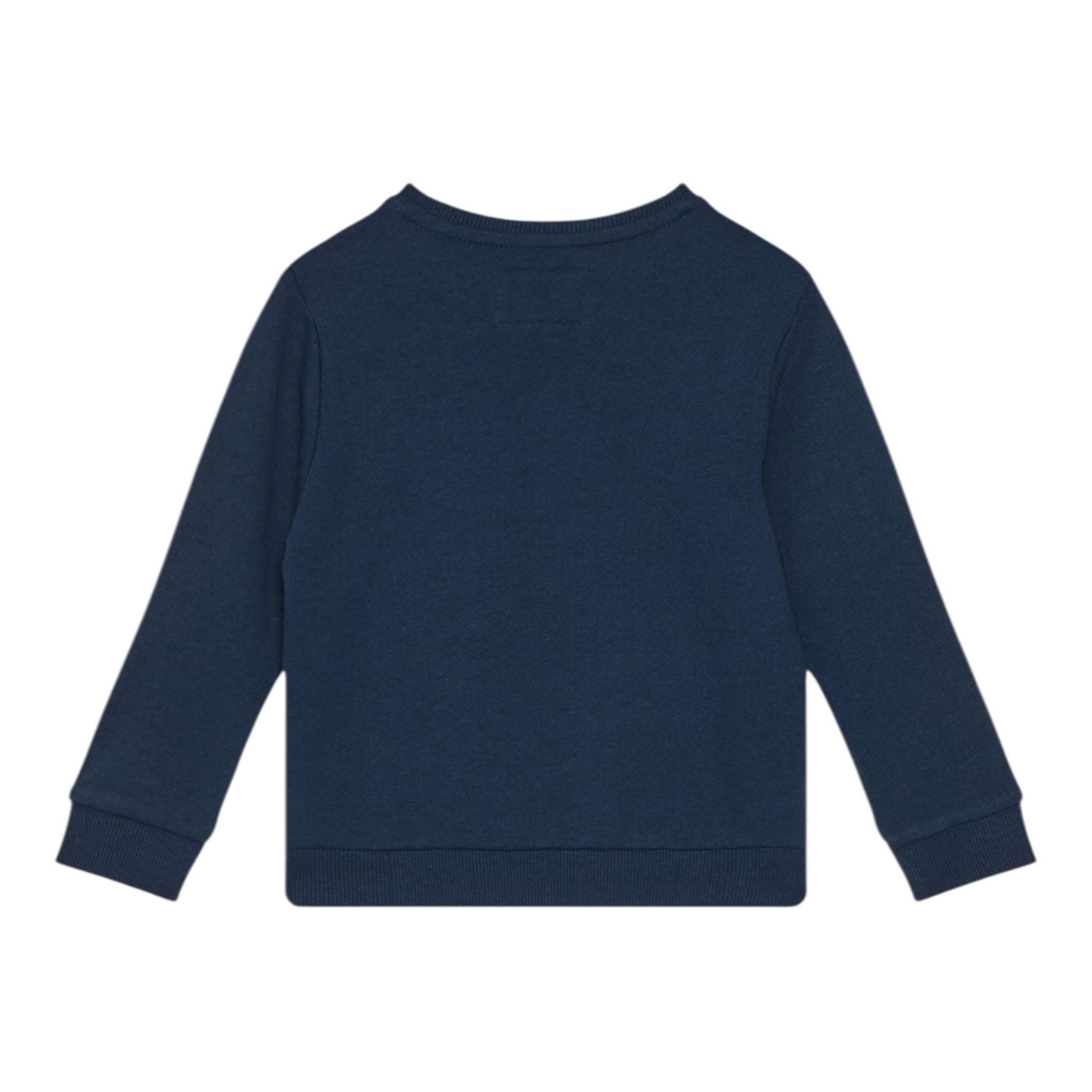 Guess Felpa tinta unita con Stampa Blu per Neonato N5BQ07KAD74 BLU GUESS 