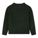 Guess Maglia Girocollo tinta unita con Logo Verde per Neonato N5BR03Z32N0 VERDE GUESS 