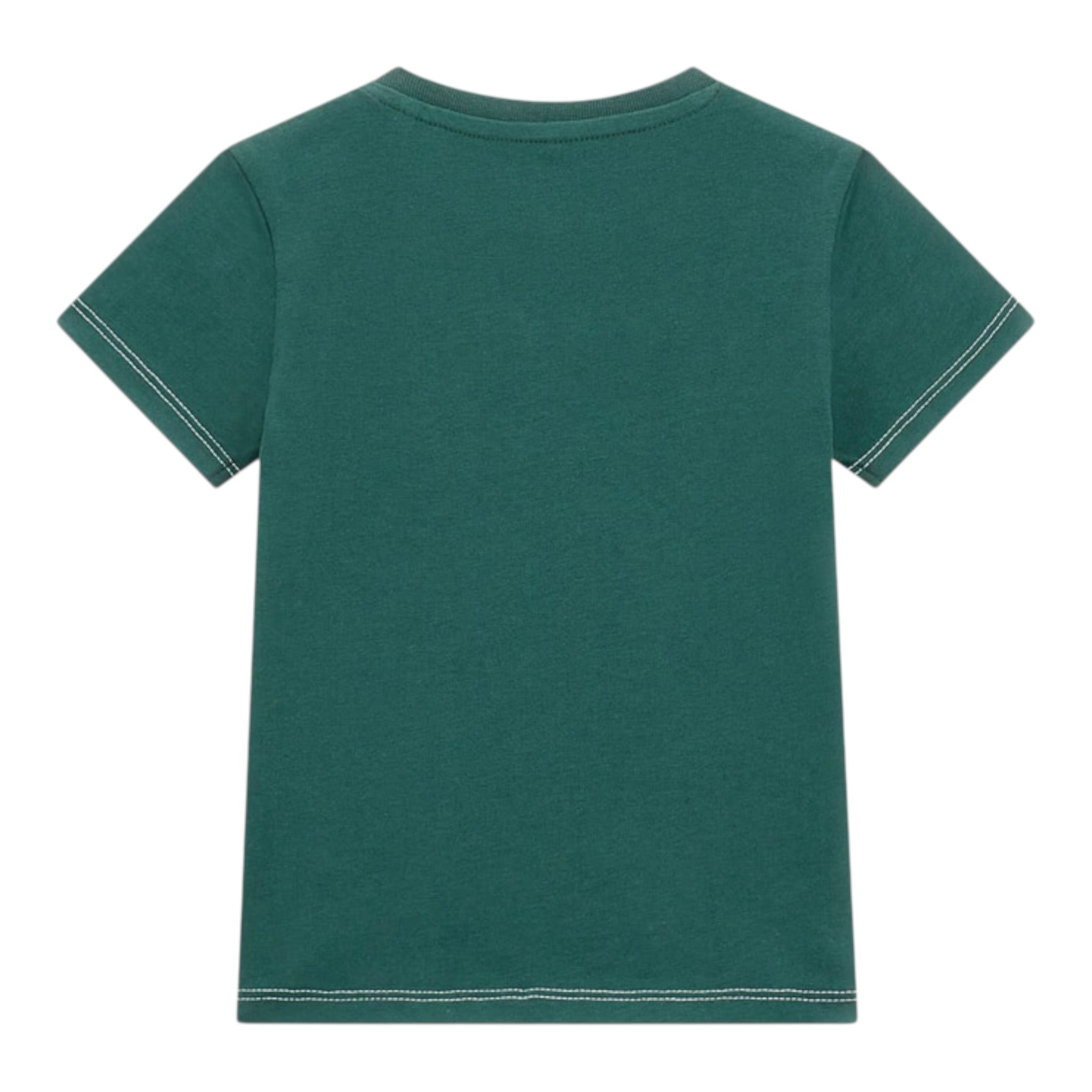 Guess T-Shirt tinta unita con Stampa Verde per Bambino N5RI02K8HM4 VERDE GUESS 