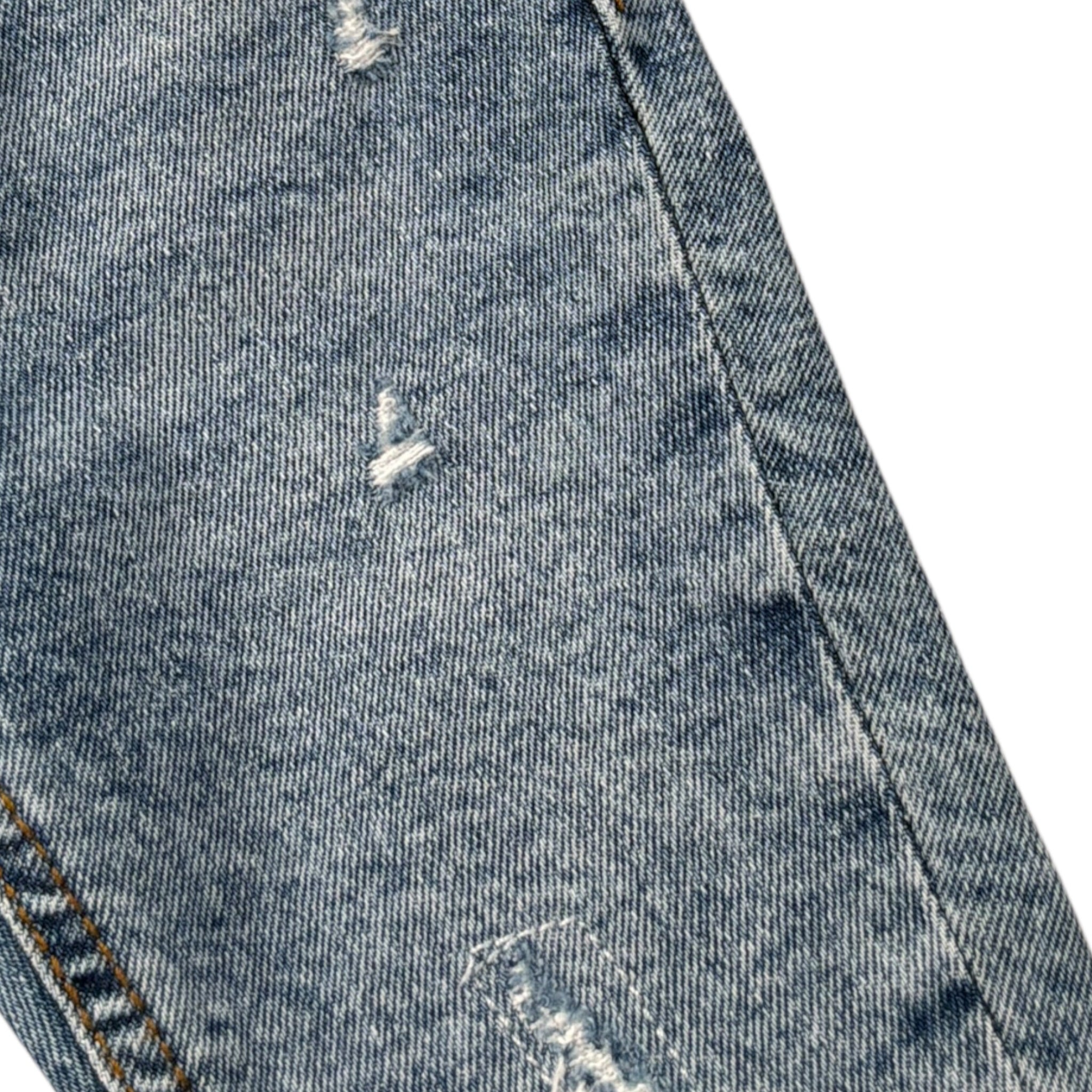 Guess Jeans tinta unita con Girovita Regolabile Azzurro per Neonato N5YA00D5QY0 AZZURRO GUESS 