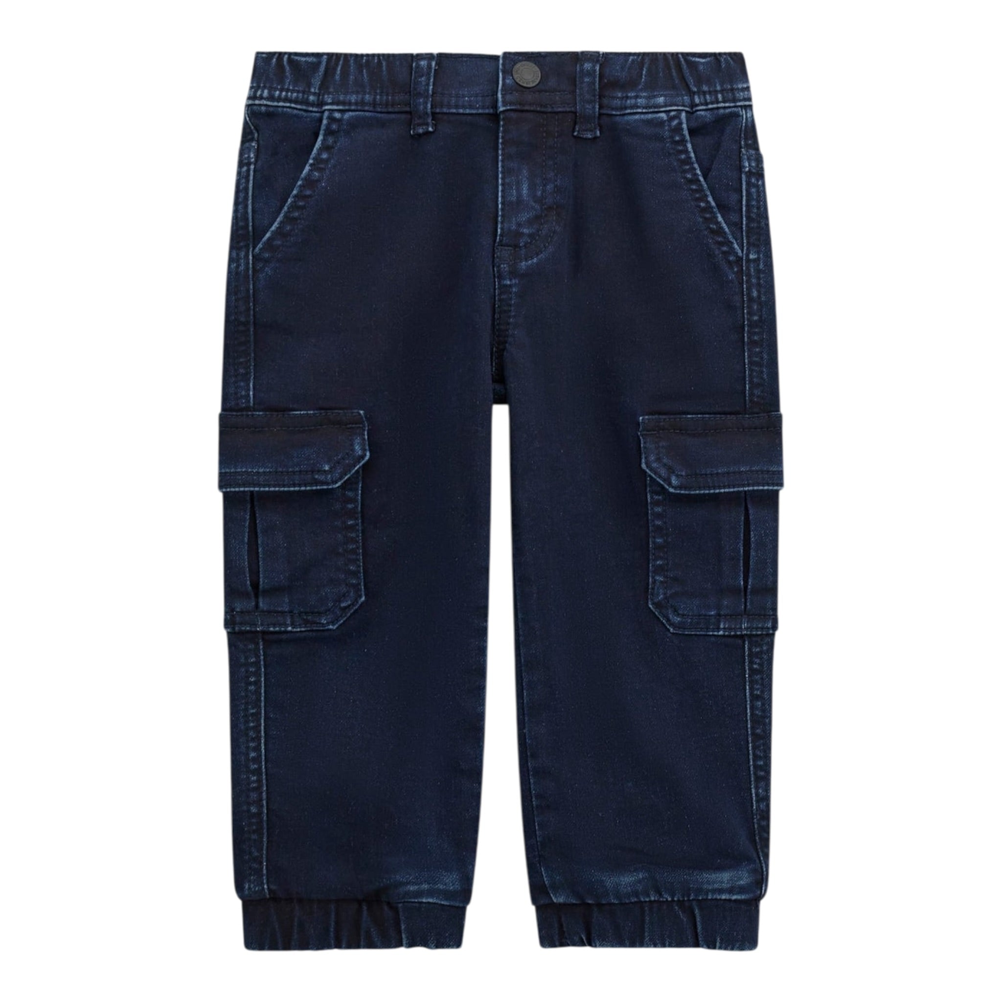 Guess Jeans tinta unita con Elastico In Vita Blu per Neonato N5YA03KCY70N BLU GUESS 