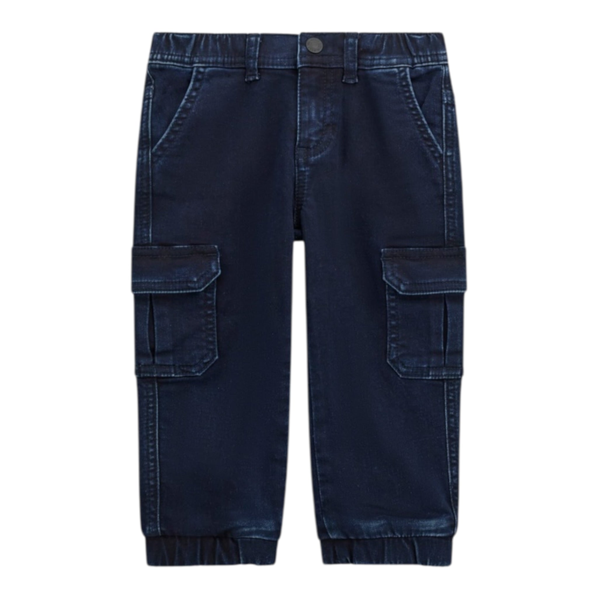Guess Jeans tinta unita con Elastico In Vita Blu per Neonato N5YA03KCY70N BLU GUESS 