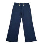 Guess Pantalone tinta unita con Elastico In Vita Blu per Bambina N5YB03WE620 BLU GUESS 