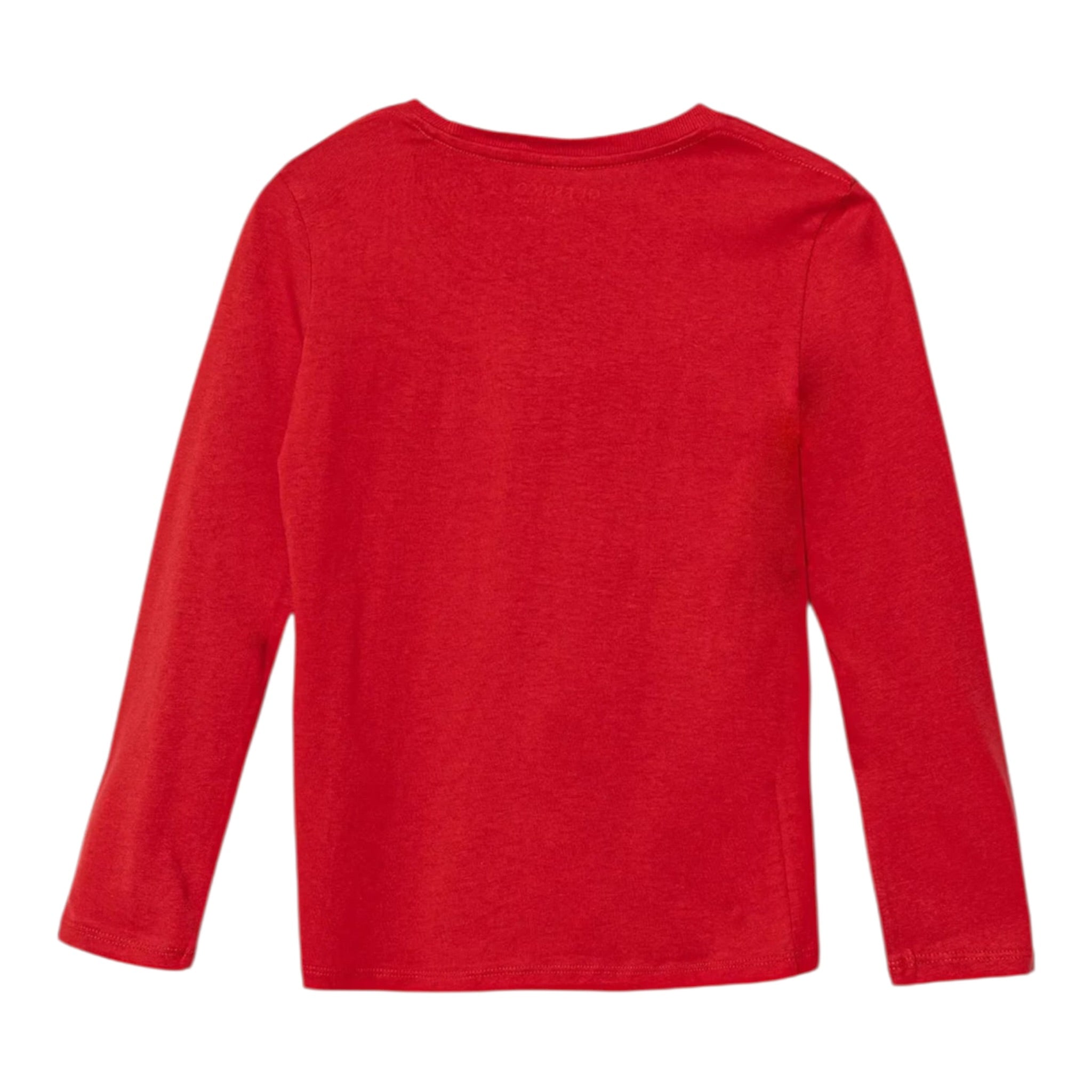 Guess Shirt tinta unita Girocollo con Stampa Rosso per Bambino N5YI125K8HM4J ROSSO GUESS 