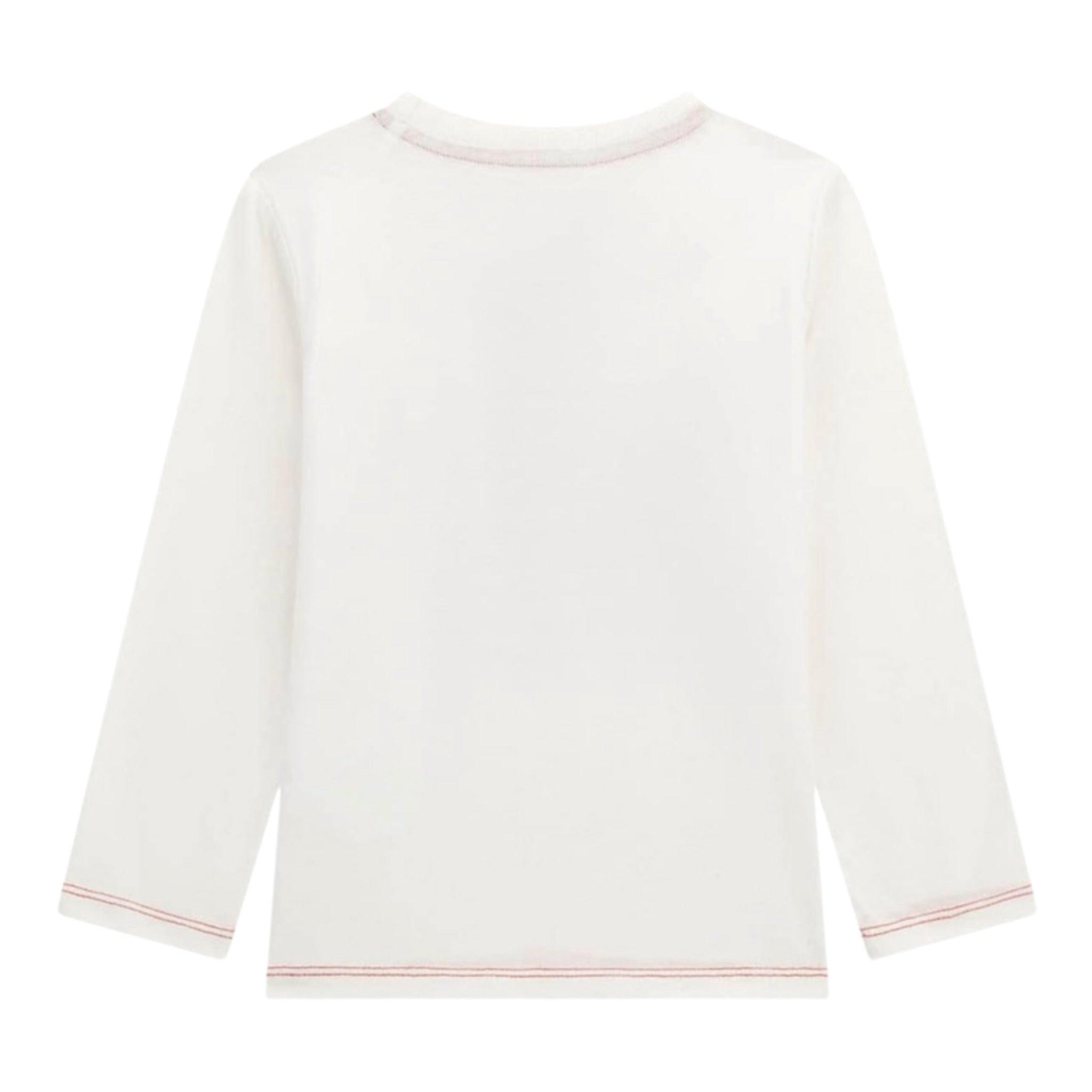 Guess Shirt tinta unita con Stampa Bianco per Neonato N5YI13K8HM0 BIANCO GUESS 