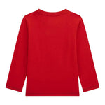 Guess Shirt tinta unita con Stampa Rosso per Neonato N5YI13K8HM0X ROSSO GUESS 