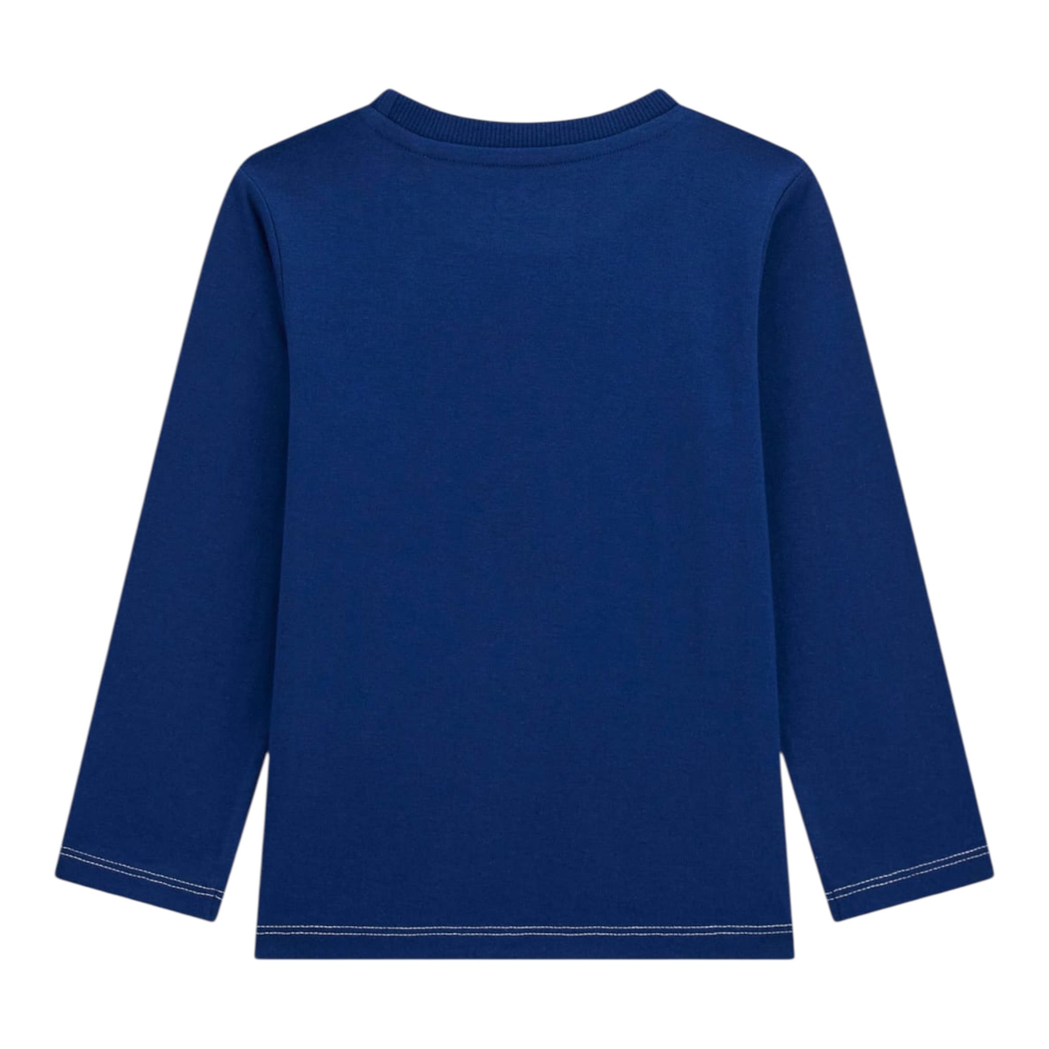 Guess Shirt tinta unita con Stampa Blu per Bambino N5YI13K8HM0XX BLU GUESS 
