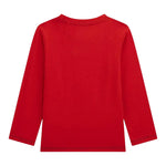 Guess Shirt tinta unita con Stampa Rosso per Neonato N5YI13K8HM0XXX ROSSO GUESS 