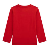 Guess Shirt tinta unita con Stampa Rosso per Neonato N5YI13K8HM0XXX ROSSO GUESS 
