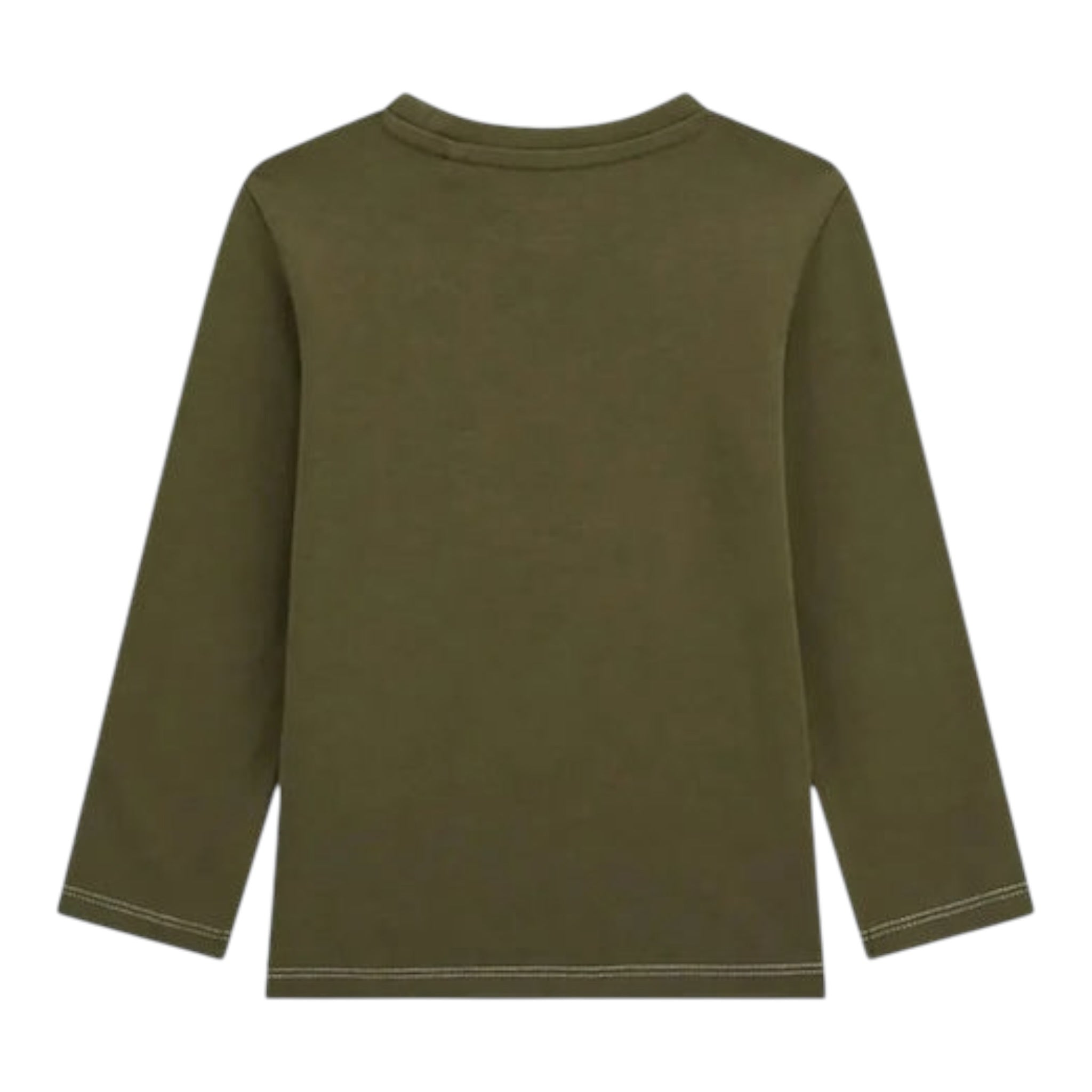 Guess Shirt tinta unita con Stampa Verde per Neonato N5YI15K8HM4 VERDE GUESS 