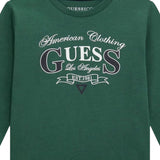 Guess Shirt tinta unita con Stampa Verde per Neonato N5YI21K8HM4XX VERDE GUESS 