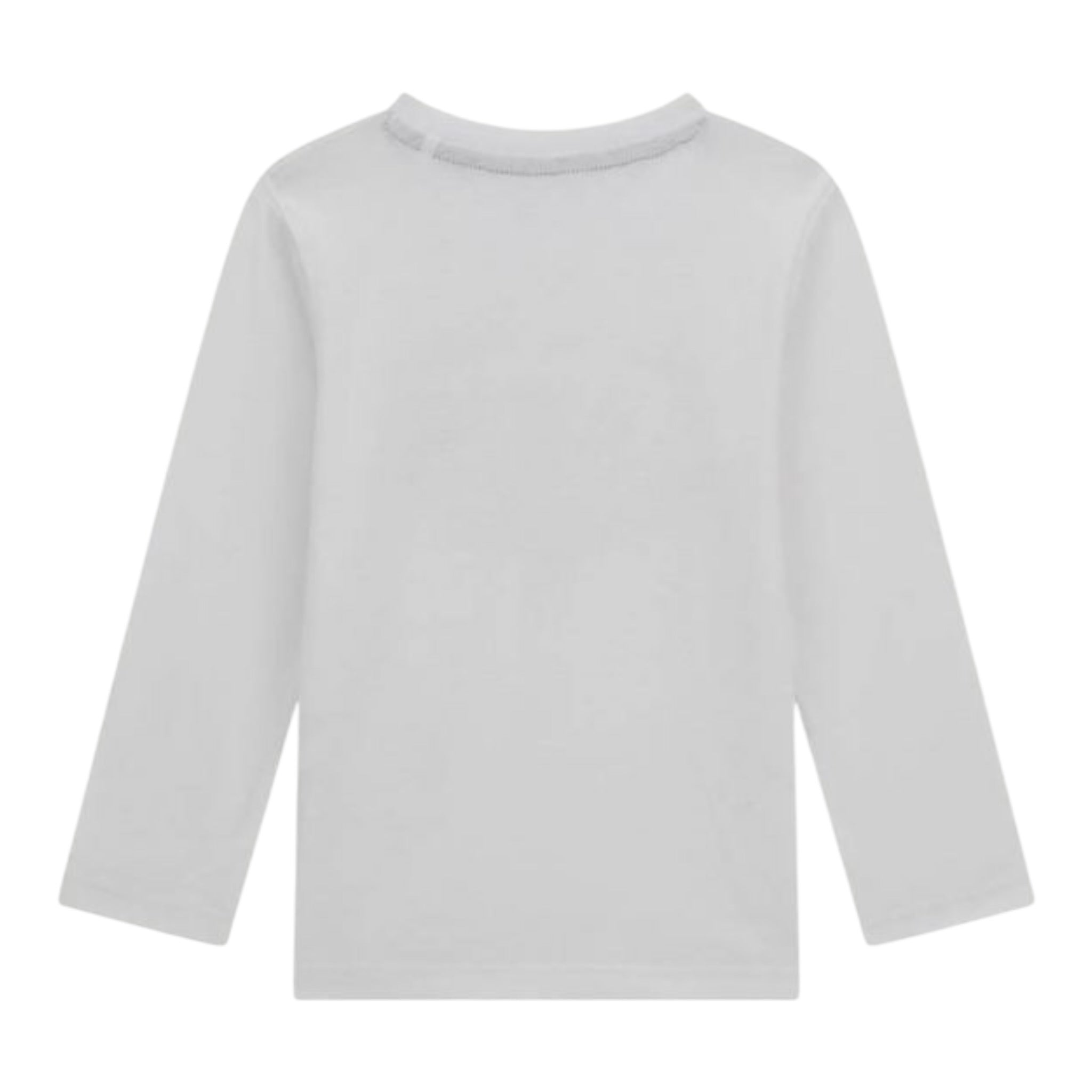 Guess Shirt tinta unita con Stampa Bianco per Bambino N5YI21K8HM4XXX BIANCO GUESS 