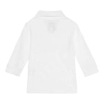 Guess Polo tinta unita con Logo Bianco per Neonato N5YP00KADZ4 BIANCO GUESS 