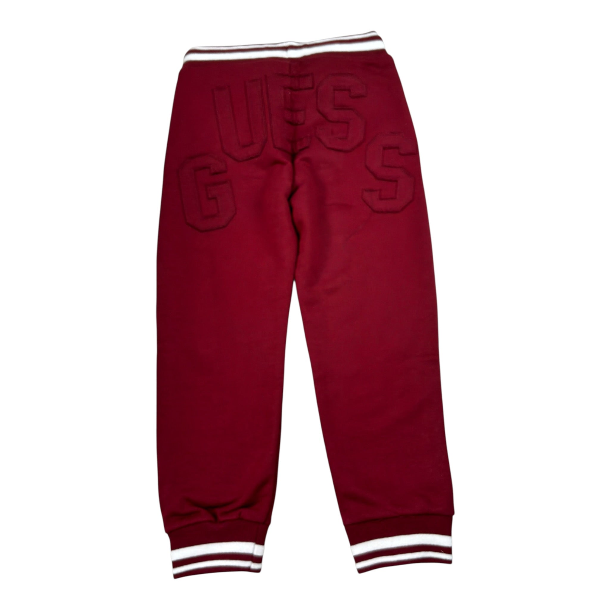 Guess Pantalone Modello Tuta con Elastico In Vita Rosso per Bambino N5YQ17K0170X ROSSO GUESS 