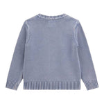 Guess Maglia tinta unita con Ricami Azzurro per Bambino N5YR05Z3OK1 AZZURRO GUESS 