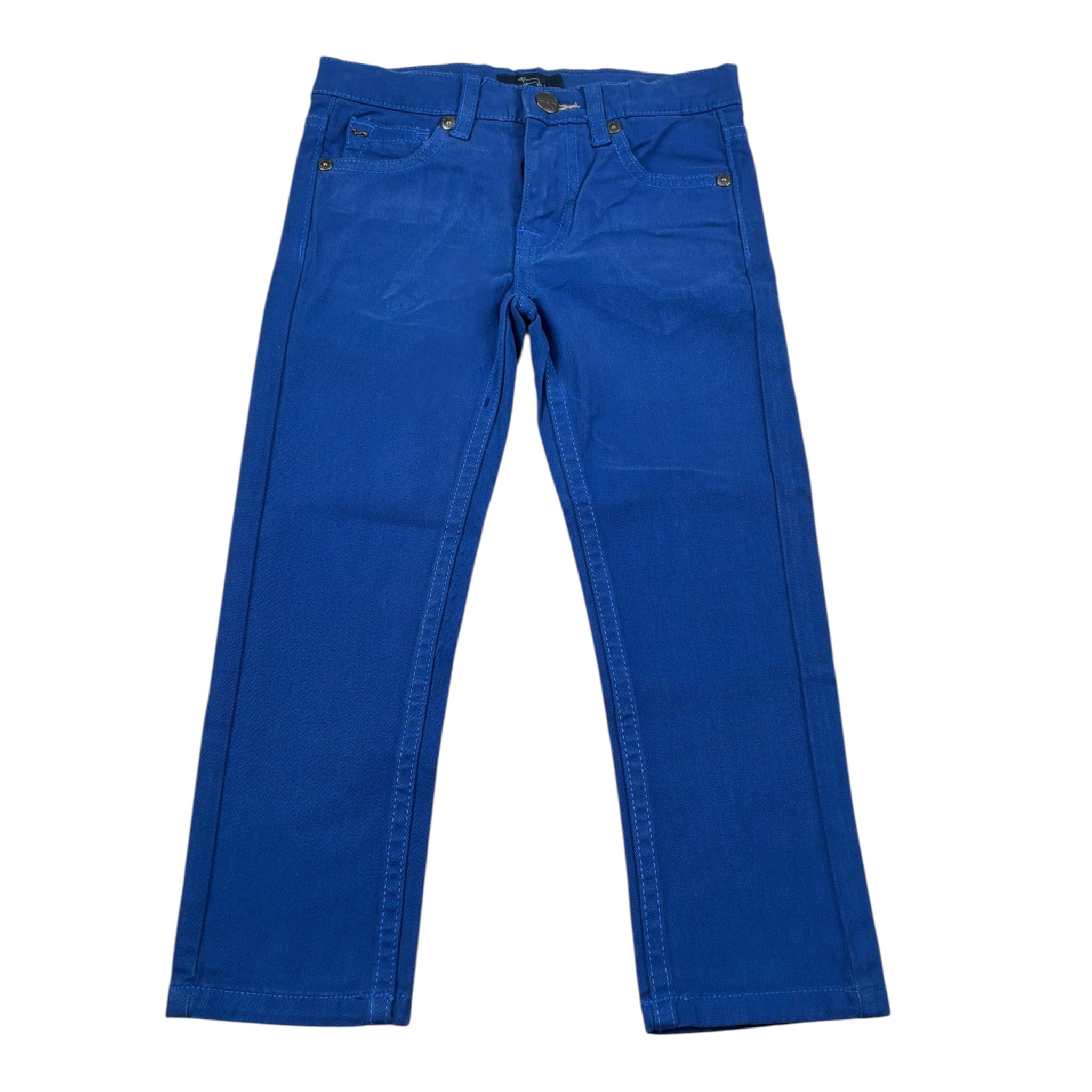 Harmont & Blaine Pantalone tinta unita con Girovita Regolabile Blu per Bambino 211JW004BIS BLU HARMONT & BLAINE 