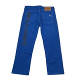 Harmont & Blaine Pantalone tinta unita con Girovita Regolabile Blu per Bambino 211JW004BIS BLU HARMONT & BLAINE 
