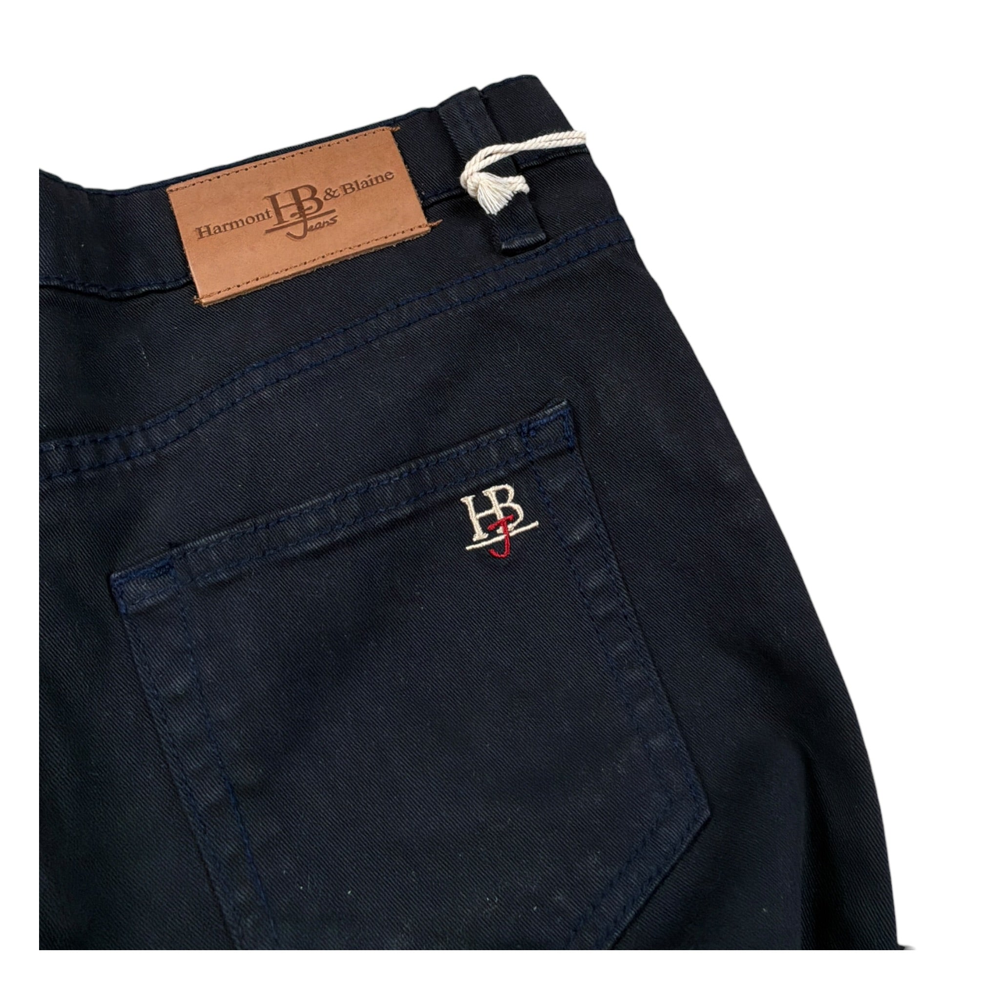 Harmont & Blaine Pantalone tinta unita con Girovita Regolabile Blu per Bambino 5201XW004 BLU HARMONT & BLAINE 