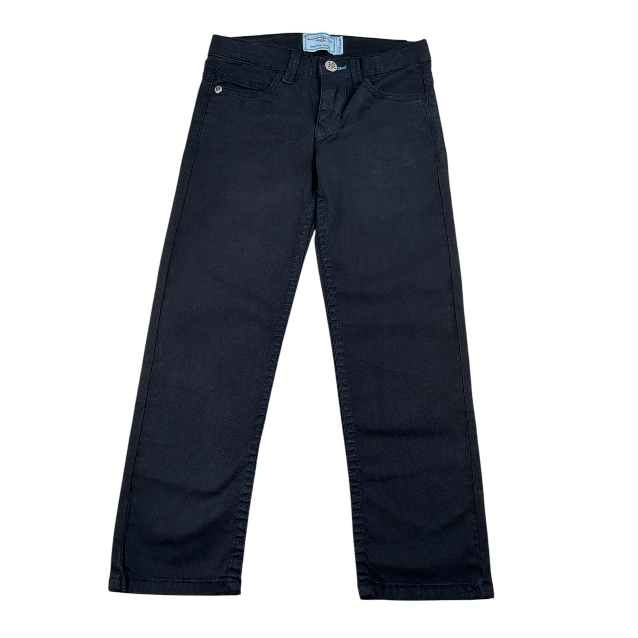 Harmont & Blaine Pantalone tinta unita con Girovita Regolabile Blu per Bambino 5202XW001 BLU HARMONT & BLAINE 