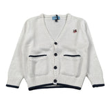 Harmont & Blaine Cardigan tinta unita con Ricami Bianco per Bambino 5212XH001 BIANCO HARMONT & BLAINE 