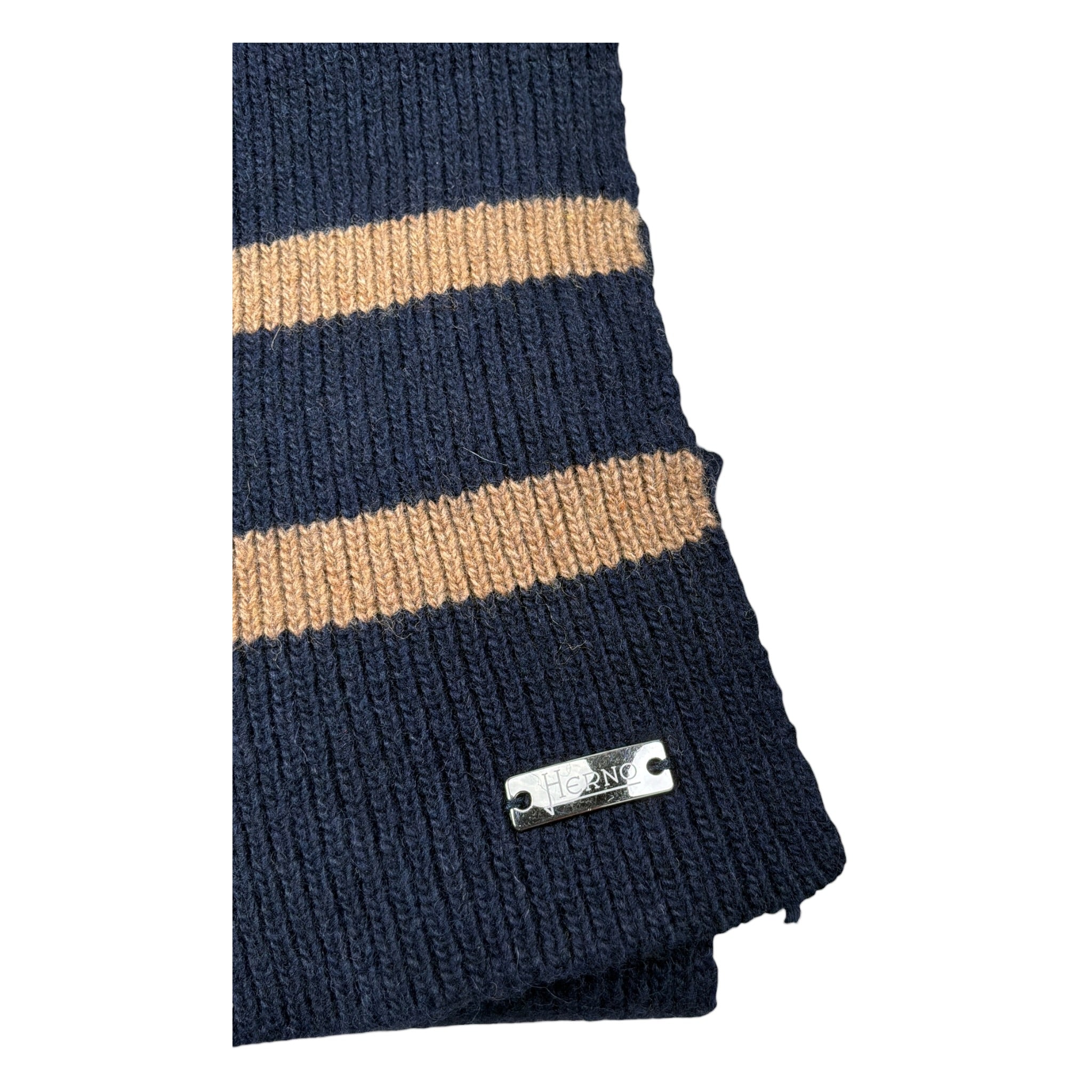 Herno Sciarpa tinta unita Blu per Bambino SCP00010X BLU HERNO 