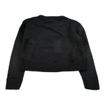 Hinnominate Maglia tinta unita con Stampa Nero per Bambina 3641WY00160 NERO HINNOMINATE 