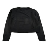 Hinnominate Maglia tinta unita con Stampa Nero per Bambina 3641WY00160 NERO HINNOMINATE 