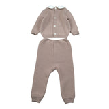 I Delfi Completo 2Pz Maglia-Pantalone Beige per Neonato 24A4181 BEIGE I DELFI 