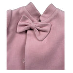 I Delfi Cappotto tinta unita Rosa per Neonata 24A4465 ROSA I DELFI 