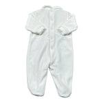 I Delfi Tutina tinta unita con Applicazione Bianco per Neonata 24A4560 BIANCO I DELFI 