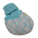 I Delfi Babbucce Bicolore con Ricami Grigio per Neonato 25A6466 GRIGIO I DELFI 