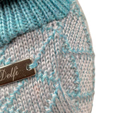 I Delfi Babbucce Bicolore con Ricami Grigio per Neonato 25A6466 GRIGIO I DELFI 