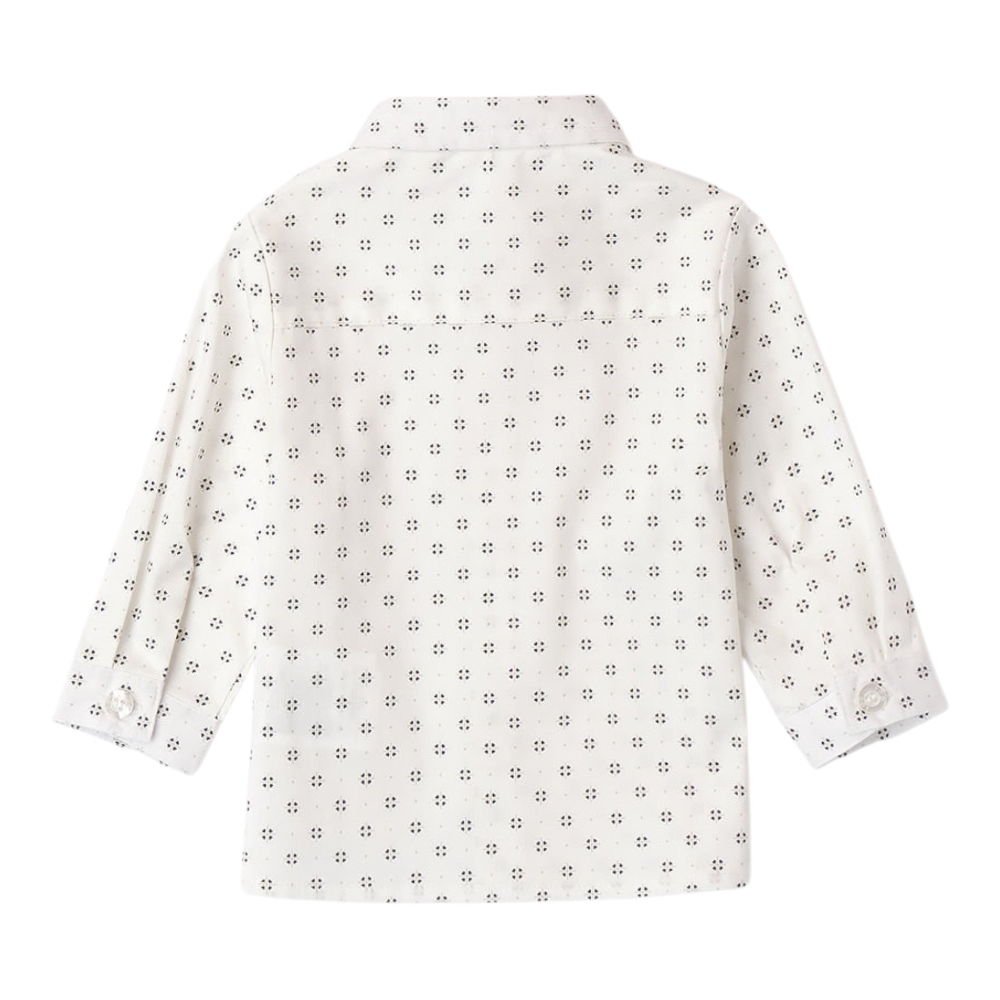 I Do Camicia tinta unita con Stampa Bianco per Neonato 4A200 BIANCO I DO 
