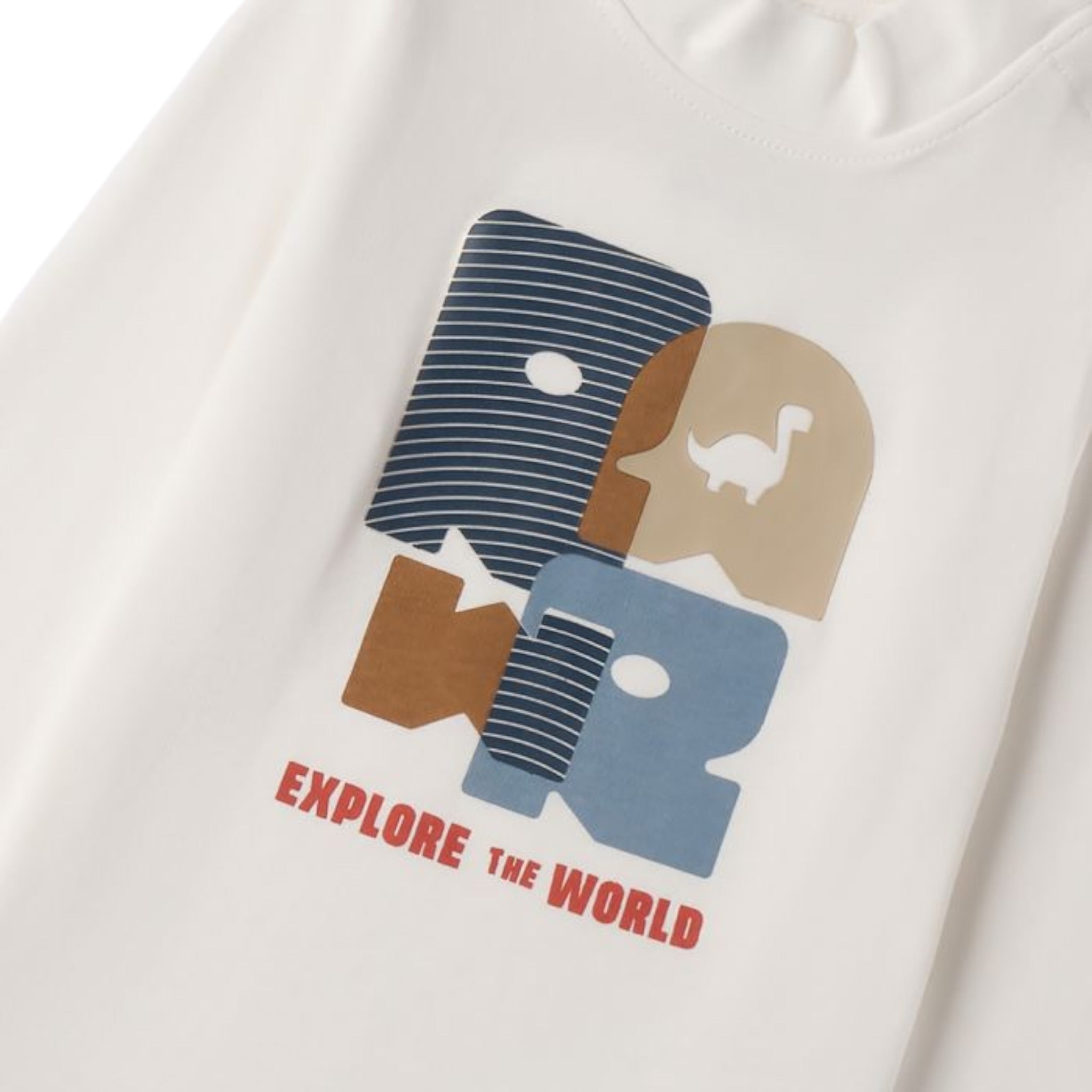 I Do Shirt tinta unita con Stampa Bianco per Bambino 4F261 BIANCO I DO 
