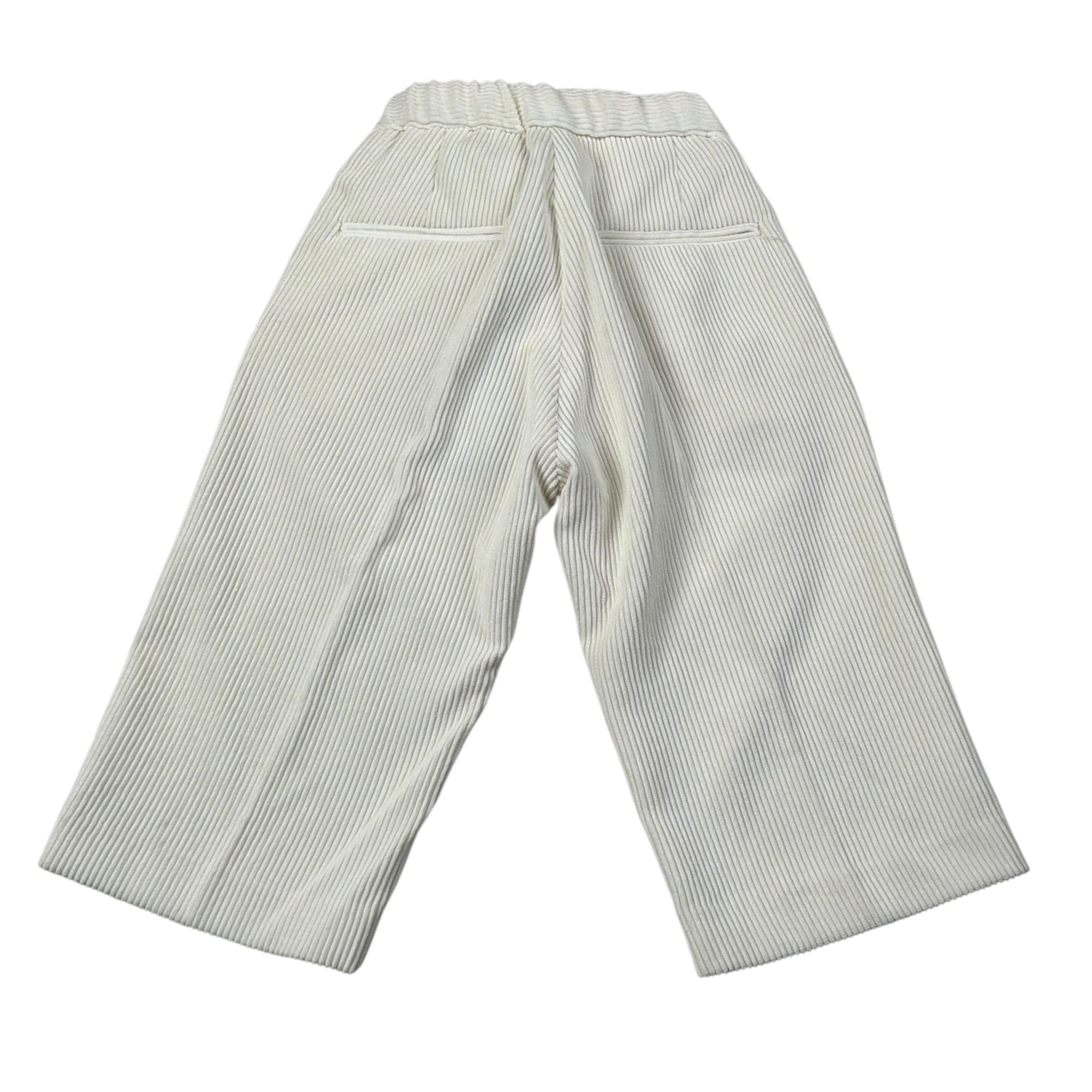 I'M Brian Pantalone tinta unita con Elastico In Vita Panna per Neonato PA3499J PANNA I'M BRIAN 