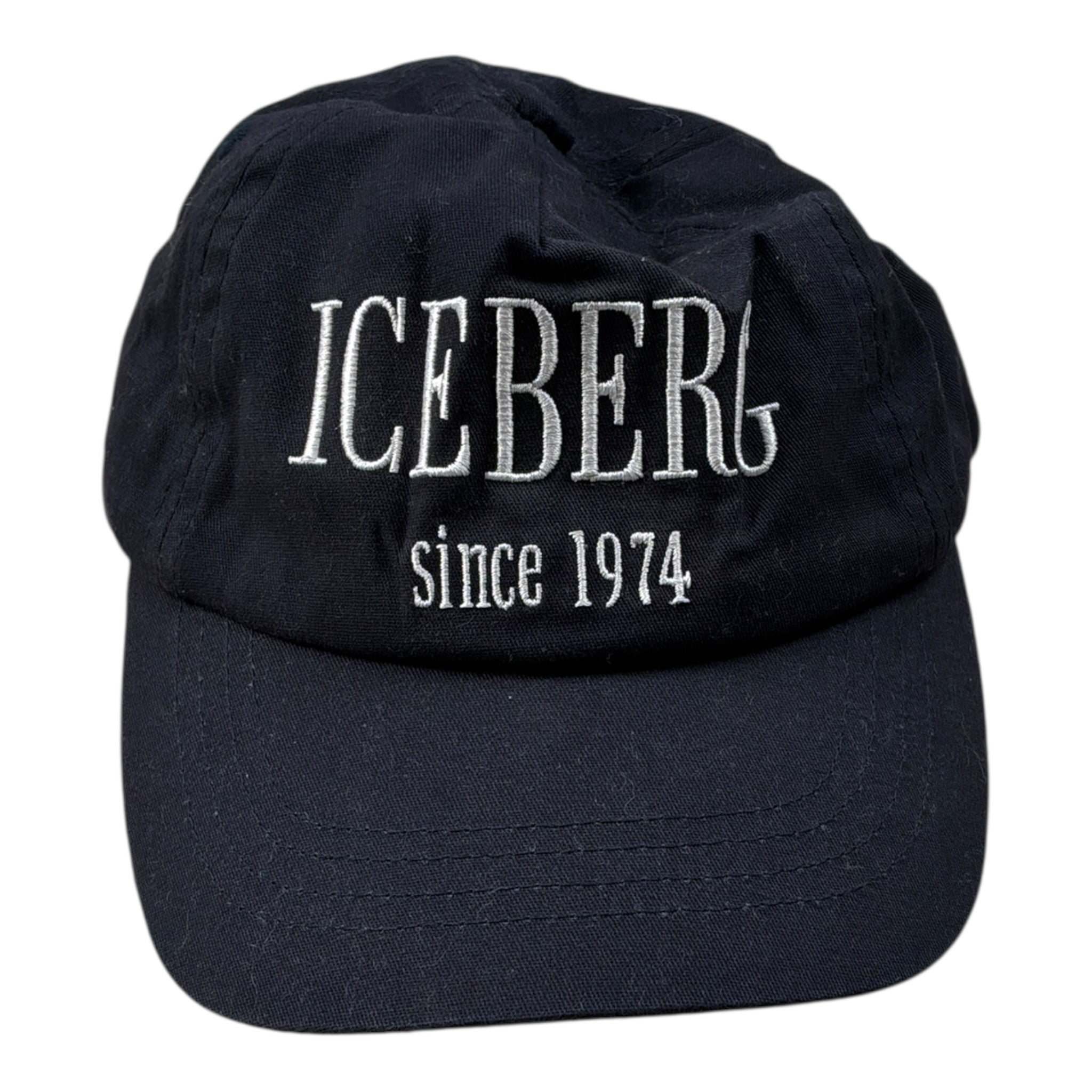Iceberg Cappello tinta unita con Visiera Blu per Bambino CAICE1100B BLU ICEBERG 