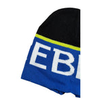 Iceberg Cappello Bicolore con Logo Nero/Blu per Neonato CAICE2302B NERO/BLU ICEBERG 