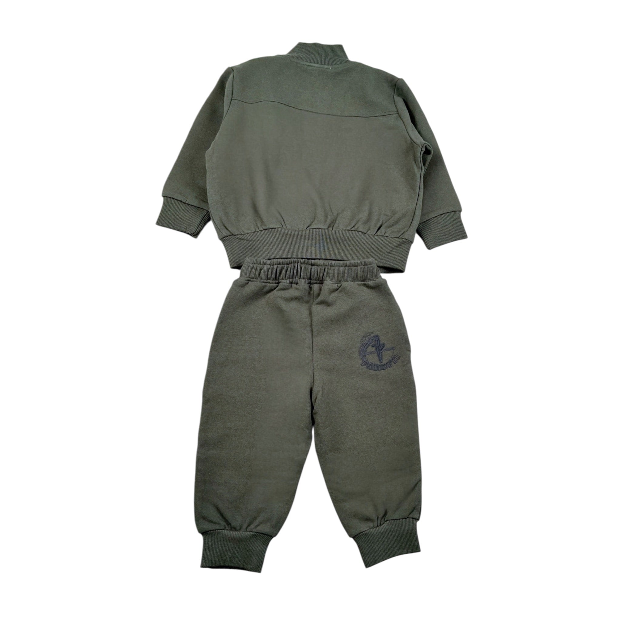 Iceberg Completo 2 Pezzi Felpa-Pantalone tinta unita Verde per Neonato COMP6302BXX VERDE ICEBERG 