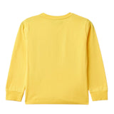 Iceberg Felpa tinta unita Girocollo con Stampa Giallo per Bambino MFICE6312J GIALLO ICEBERG 