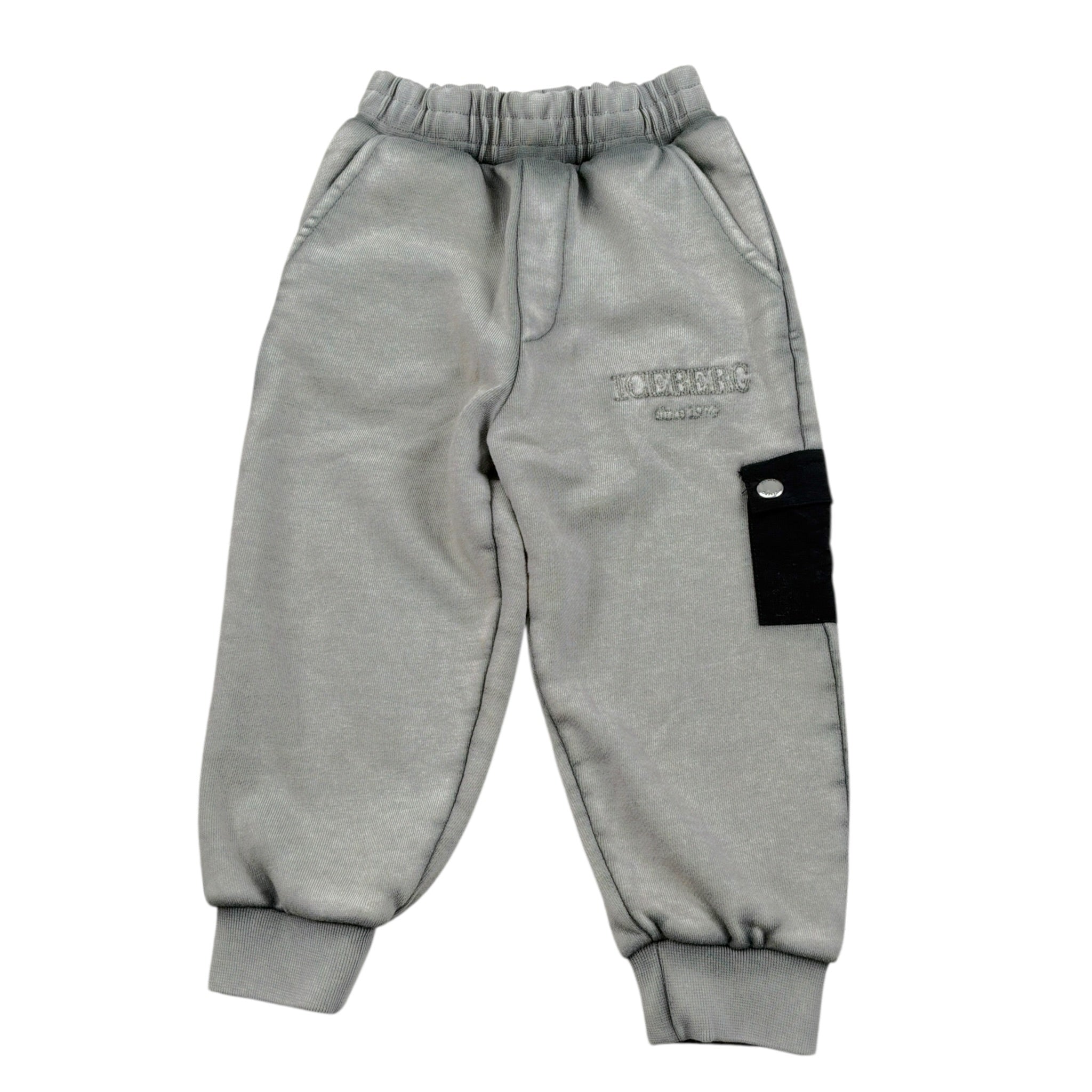 Iceberg Completo 2Pz Felpa-Pantalone Grigio per Neonato MFICE6313B GRIGIO ICEBERG 