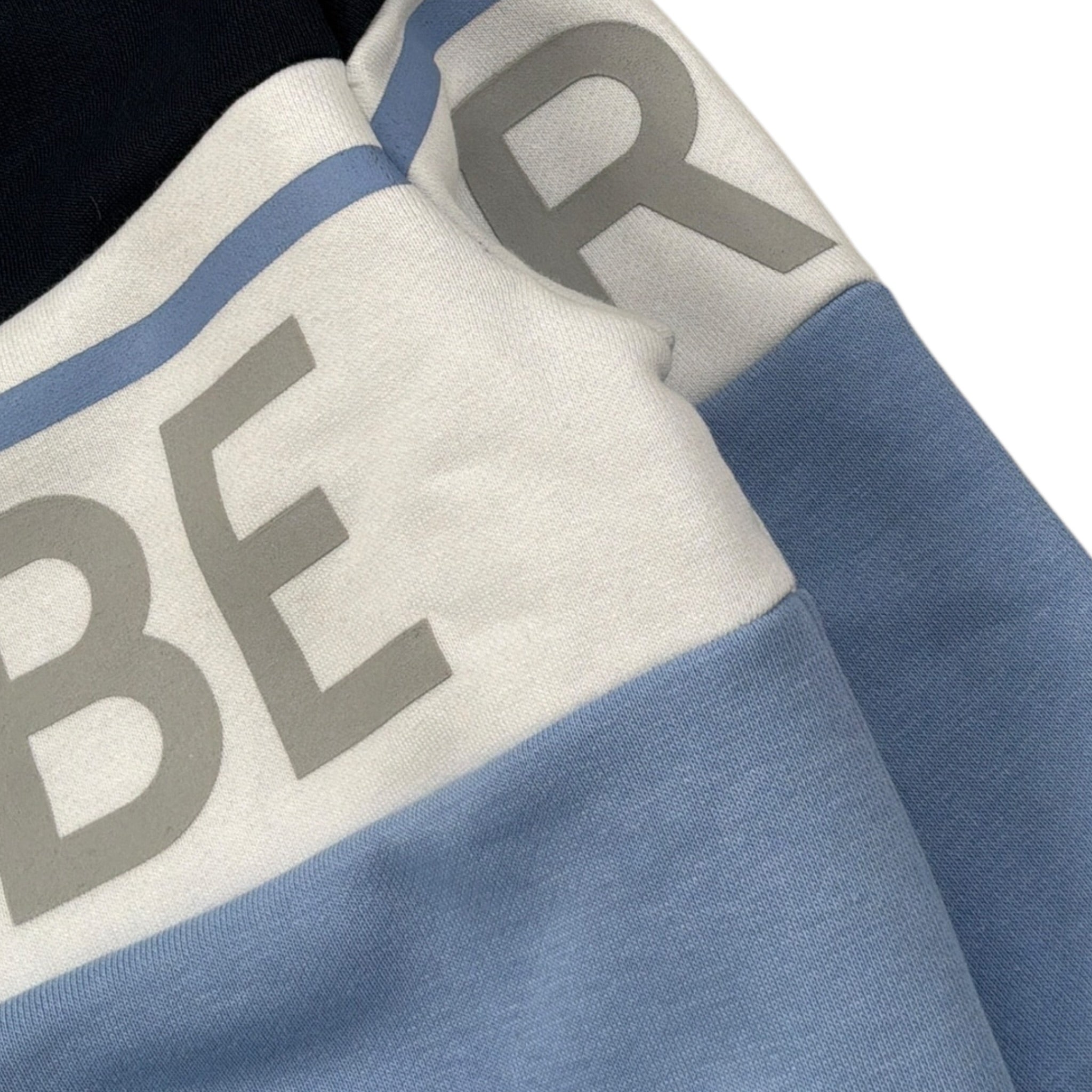 Iceberg Felpa tinta unita con Logo Girocollo Blu per Neonato MFICE6320B BLU ICEBERG 