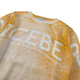 Iceberg Maglia tinta unita con Stampa Giallo per Bambino MGICE6306BJ GIALLO ICEBERG 
