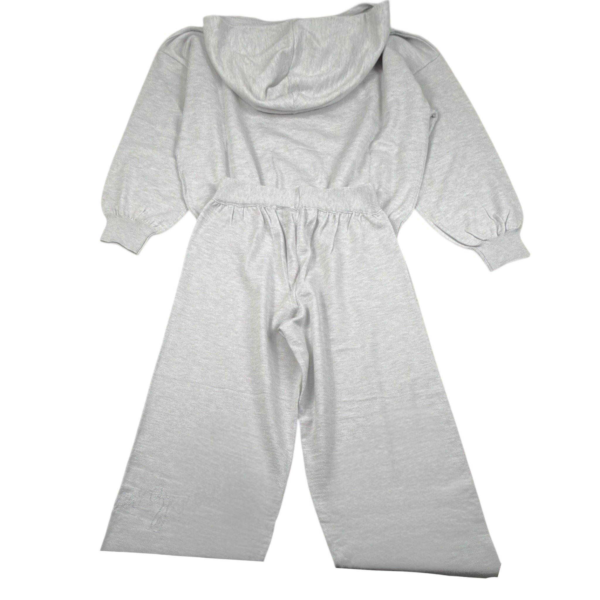 Iceberg Completo 2Pz Felpa-Pantalone Grigio per Bambina MGICE6350J GRIGIO ICEBERG 