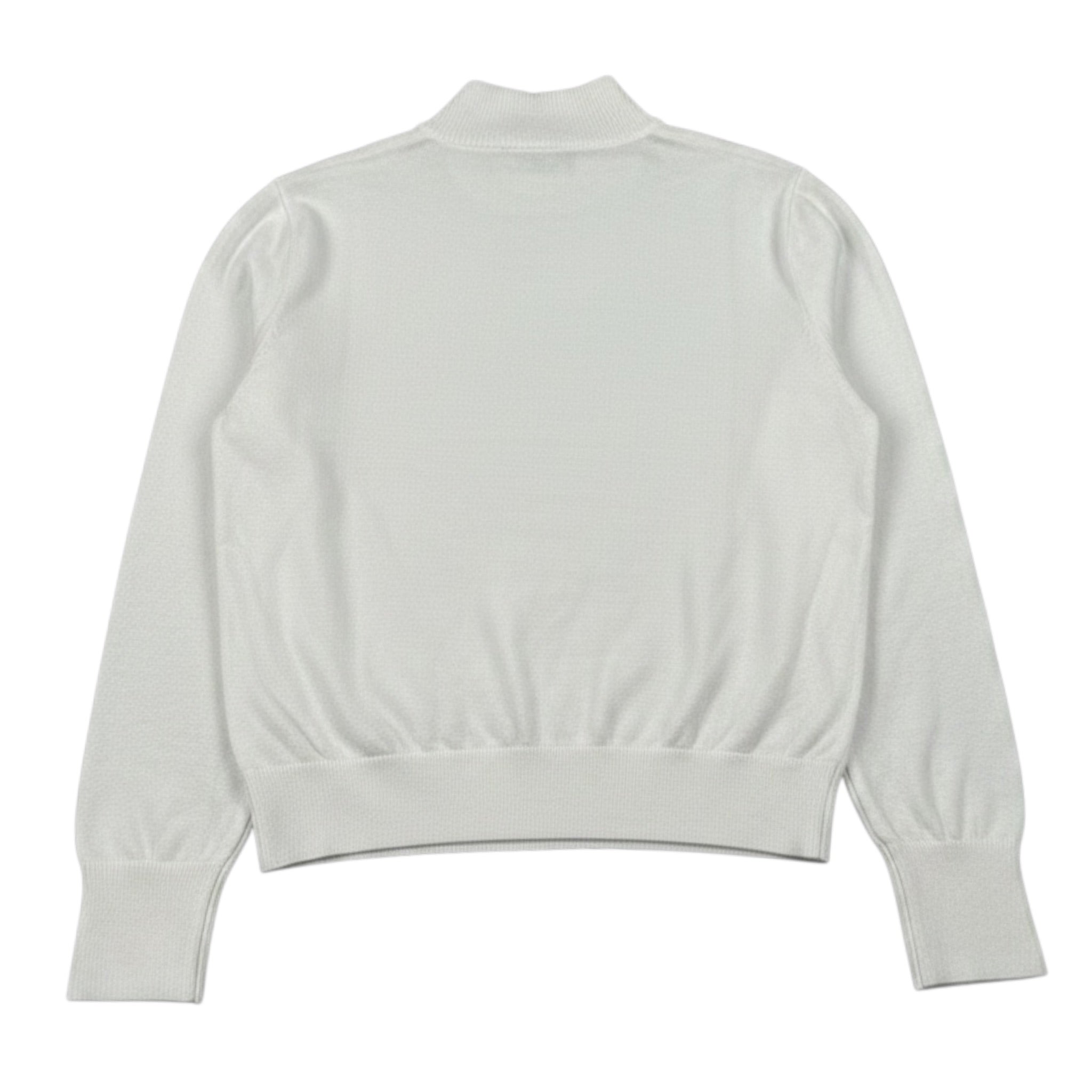 Iceberg Maglia tinta unita Collo Alto con Stampa Bianco per Bambina MGICE6352JX BIANCO ICEBERG 