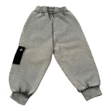 Iceberg Pantalone Tuta tinta unita con Lofo Grigio per Neonato PFICE6305B GRIGIO ICEBERG 