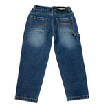 Iceberg Jeans tinta unita con Girovita Regolabile Blu per Bambino PTICE6301B BLU ICEBERG 