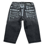 Iceberg Jeans tinta unita con Girovita Regolabile Nero per Neonato PTICE6313BX NERO ICEBERG 