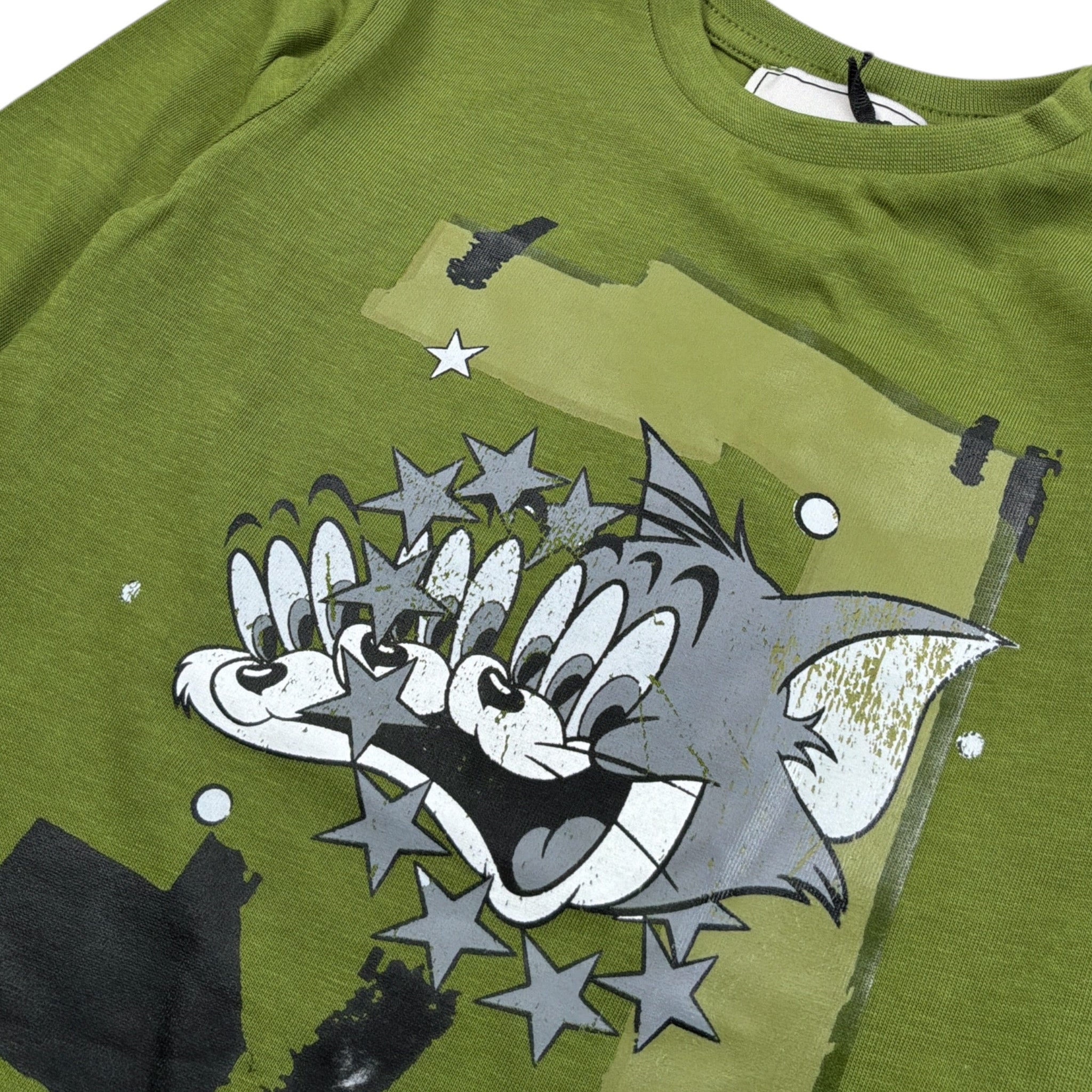 Iceberg Shirt tinta unita con Stampa Verde per Neonato TSICE6301B VERDE ICEBERG 