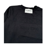 Iceberg Shirt Girocollo tinta unita con Logo Nero per Neonato TSICE6315B NERO ICEBERG 