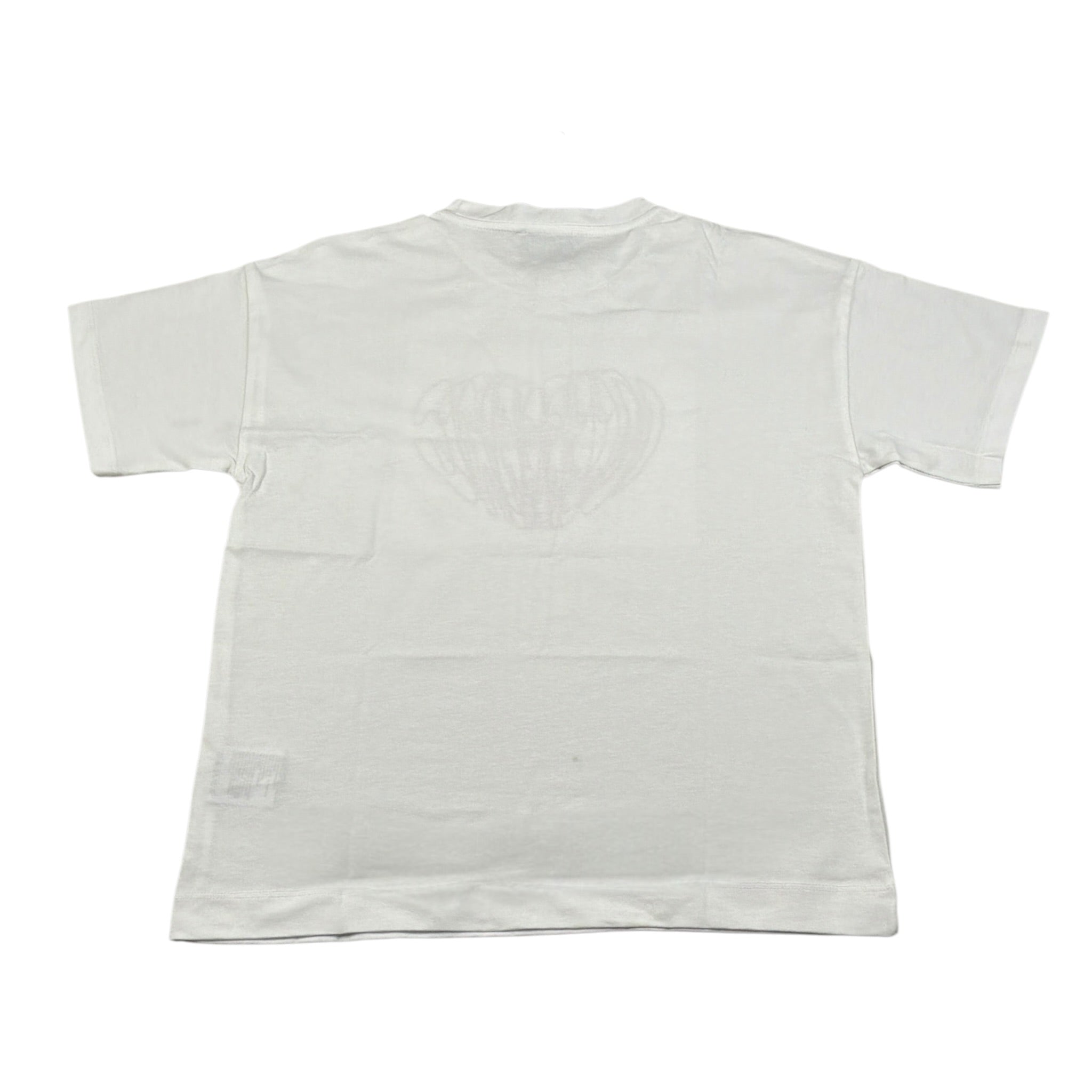Iceberg T-Shirt Girocollo tinta unita con Logo Bianco per Bambina TSICE6357J BIANCO ICEBERG 